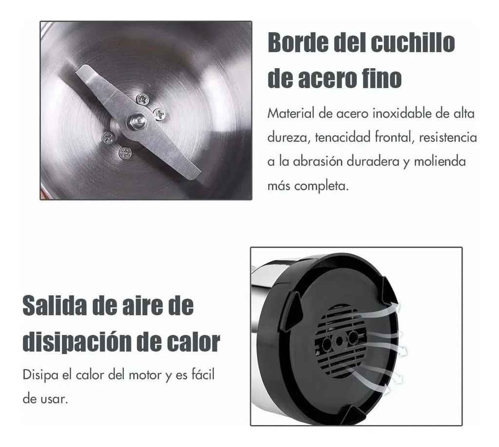 Moledor de café eléctrico