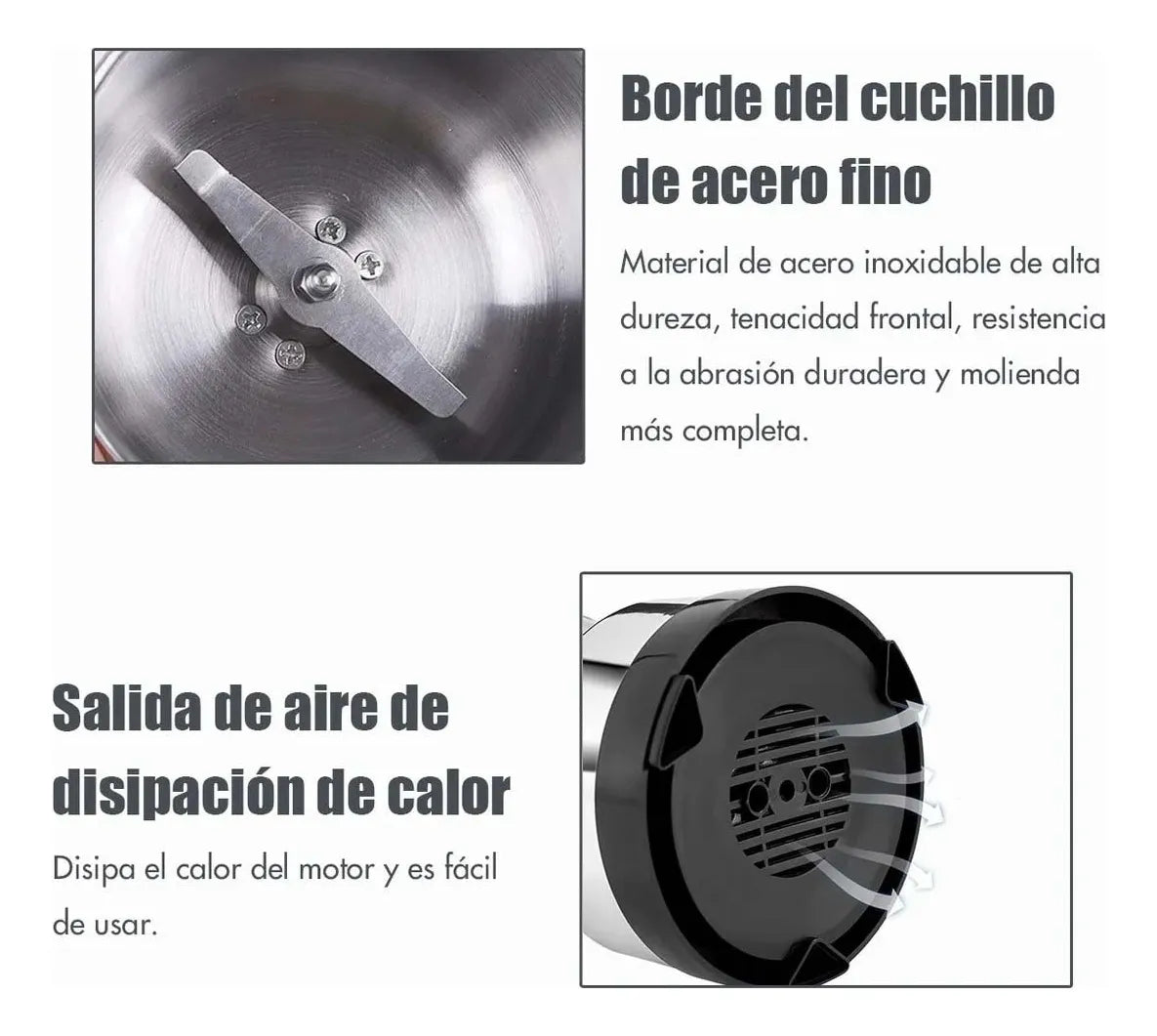 Moledor de café eléctrico